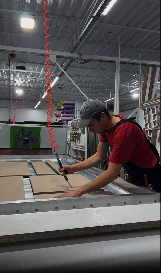 Производство фасадов ТРП - видео